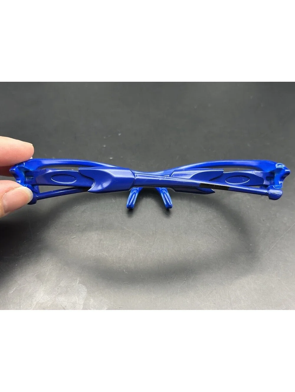 Oakley Flak Jacket Team Blue/Polished Blue Frame
